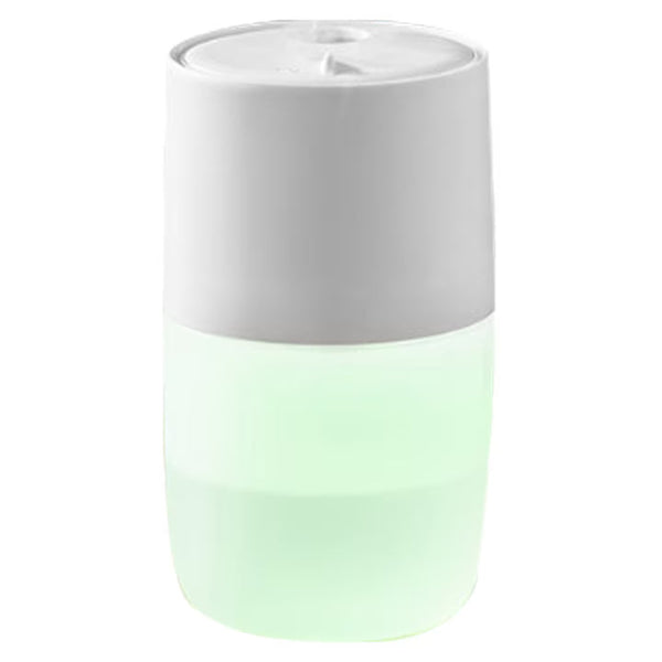 Set 2 x Umidificator portabil cu lumini colorate, 2 moduri pulverizare, USB, verde, 360 ml + Uleiuri esentiale CADOU